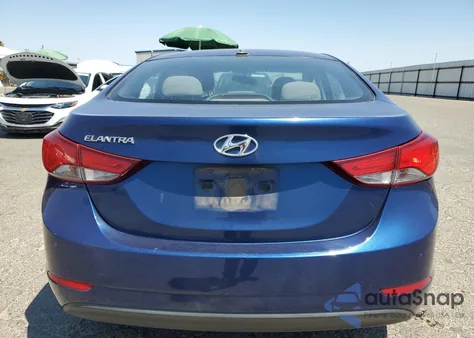 2016 Hyundai Elantra Se z USA, uszkodzony, nr VIN 5NPDH4AE8GH674647